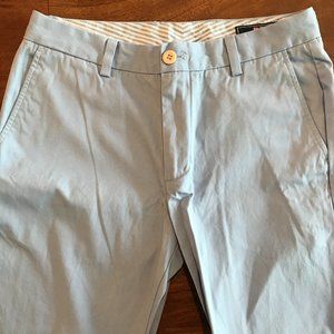 Vineyard Vines Light Blue Slim Fit Breaker Pants